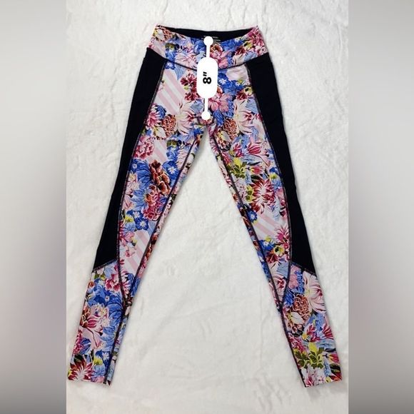Victoria's Secret x Mary Katrantzou Total Knockout Tight Floral Athletic Legging - Picture 6 of 8